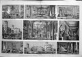 Original Old Antique Print 1880 Osborne House Queen Isle Wight Billiard 19th