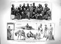 Original Old Antique Print 1880 Australia Lepel Griffin Cabul Kahn Waria 19th