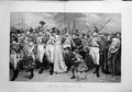 Old Antique Print 1880 War Siers Children Ships Marching Charles Green 19th
