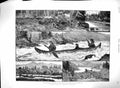 Old Antique Print 1880 River Boats British Columbia Beaver Shooting Hunt 19th