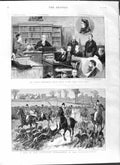 Old Antique Print 1881 Bow Street Police Court Lord Carington Hounds Penn 19th