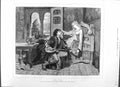 Original Old Antique Print 1881 Herbert Schmlaz Art Man Woman Romance Music 0