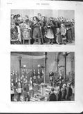 Original Old Antique Print 1881 Russia Soup Kitchen Freemason Ireland H 19th