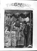 Original Old Antique Print 1881 Marriage LeopRothschild Perugia Sy Victorian