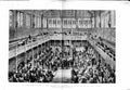 Original Old Antique Print 1881 House Commons Parliament Men Fine Art Victorian