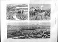 Old Antique Print 1881 War America Lima Railway Ceylon Pietermaritzburg 19th