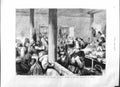 Old Antique Print 1881 Wives War Prisoners Moscow Ladies Children Scene 19th
