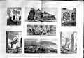 Original Old Antique Print 1881 Earthquake Ischia Casamicciola Campo Santo 19th