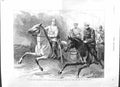 Old Antique Print 1881 Czar Alexander Russia Czarevitch Army Lom Horses 19th