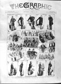 Original Old Antique Print 1881 Candahar Debate House Lords Royalty Men Throne