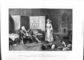 Original Old Antique Print 1881 Peg Woffington John Rich Cats Covent Victorian