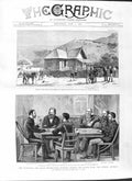 Old Antique Print 1881 Neill'S Farm Evelyn Wood Boer Transvaal Fraser Men 19th