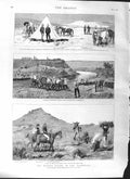 Original Old Antique Print 1881 Transvaal War Wood Joubert Incawe Boer War 19th
