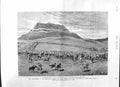 Original Old Antique Print 1881 Transvaal War Boers General Joubert Majuba Hill