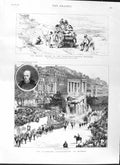 Old Antique Print 1881 Calderon Madrid Spain Transvaal British Refugees 19th