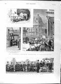 Antique Print *3080 1881 Electric Railway Crystal Palace Stephenson Engine