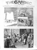 Original Old Antique Print 1881 Candahar Prince LeopDuke Albany House Lords