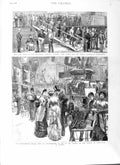 Original Old Antique Print 1881 Transvaal War Siers Laing'S Neck Knightsbridge