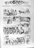 Original Old Antique Print 1881 War Siers Volunteer Review Windsor Horses 19th