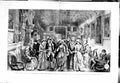 Old Antique Print 1881 Fancy Dress Ball Bestwood Nottingham Duke Albans 19th