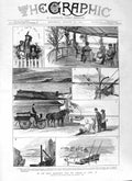Original Old Antique Print 1881 Marquis Lorne Toronto Ship Frances Smith Arthur