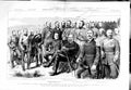 Old Antique Print 1881 War Volunteer Officers Lindsay Elcho Inman Wilmot 19th