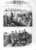 Old Antique Print 1881 Quaker Wedding Sophia Theodore Torquay Basutoland 19th