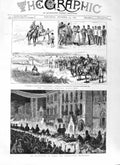 Old Antique Print 1881 Gladstone Leeds Austrian Military Emperor Miscolcz 19th
