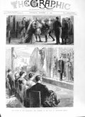 Original Old Antique Print 1881 Abergeldie Castle Scotland Queen Bruce Theatre