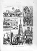 Original Old Antique Print 1881 Holland Maestricht Organ Bois-Le-Duc Roermond
