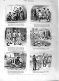 Original Old Antique Print 1881 Jutichund Motichund Jewel Merchant Seller 19th