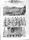 Original Old Antique Print 1882 Calico Ers Ball Manchester Ireland Ardilaun