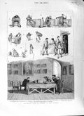 Original Old Antique Print 1882 University Life Oxford School Students 19th