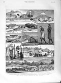 Original Old Antique Print 1882 New Zealands Natives Wanganui Maori Turo Mokai
