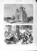 Old Antique Print 1882 Cathedral Arges Privy Council Court Appeal Scene 19th