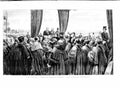 Original Old Antique Print 1882 Scene Queen Epping Forest Opening Ceremony