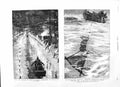 Original Old Antique Print 1882 Marquis Lorne Canada Tobogganing Danehower Boat