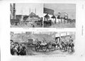 Old Antique Print 1882 Egypt Cairo Pasha Islington Agricultural Military 19th