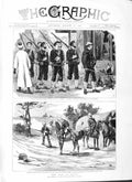Old Antique Print 1882 War Egypt Mahmoudiyeh Canal Briscoe Tanjore Army 19th