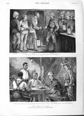 Original Old Antique Print 1882 Arabi Pasha Drury Lowe Tel-El-Kebir Wolsel 19th