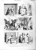 Old Antique Print 1882 Egypt War Officer Monsoon Rain Cook Natives Dandy 19th