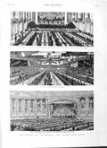 Original Old Antique Print 1882 Siers Sailors Egypt War Devonport Chatham War