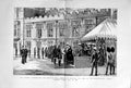 Original Old Antique Print 1882 Egypt War Medals Siers Windsor Castle Queen