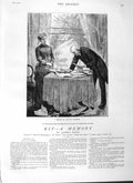 Old Antique Print 1882 Illustration Story Kit Penryn Lady Arthur Hopkins 19th