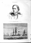 Original Old Antique Print 1882 Edward White Benson Bishop Truro Pacific Ships