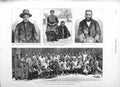 Old Antique Print 1883 Cetewayo Chief Dunn Dabulamanzi N'Dabuka Zulu Lady 19th
