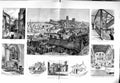 Original Old Antique Print 1883 Durham Castle Cathedral University Galilee 19th