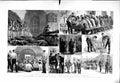 Old Antique Print 1883 Siers Volunteers War Fort Mess Orderlies Parade 19th