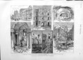 Old Antique Print 1883 Paris Demolition Tuileries Pavilion Salles Fetes 19th