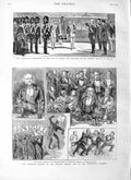 Original Old Antique Print 1883 Moscow Czar Russia Liberal Westminster Aquarium